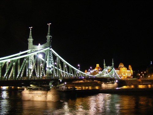 A bridge in Budapest...