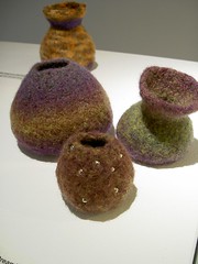 Dreaming all the time's felted pods