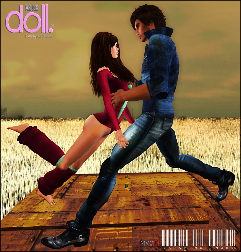 [doll.]™ Catch Me, Amore Couple Pose