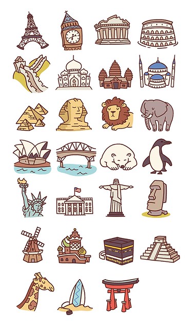 Travel Icons Pt.2