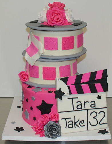 Movie Theme Birthday Cake