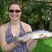 Sarah's first trout