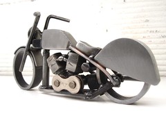 Bike 143 Harley sculpture