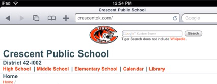 Tiger Search at Crescent PS