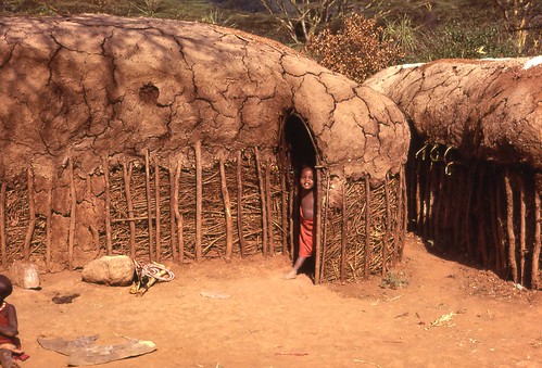 Maasai home