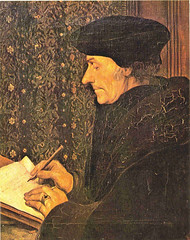 Erasmus, een bekende Nederlandse humanist