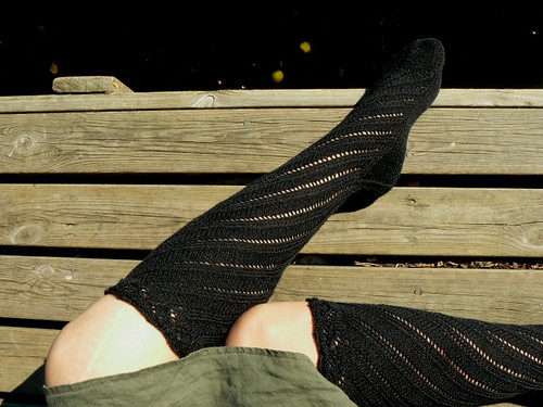 spiral boot socks
