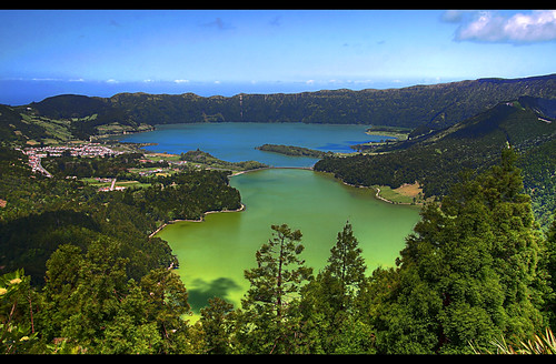 The Blue Lake and The Green Lake