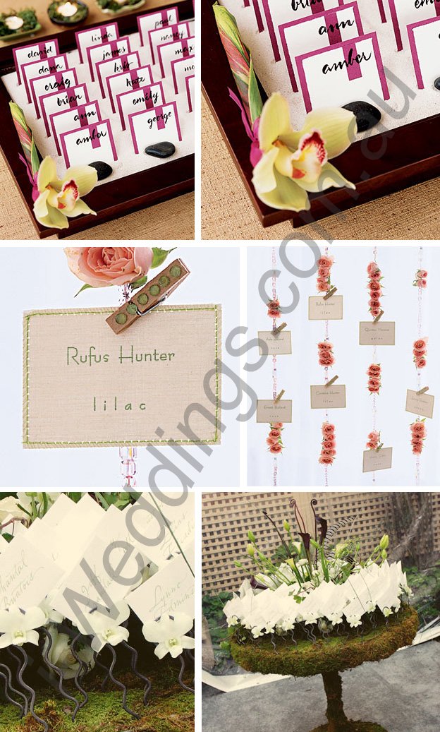 More iLoveThese seating chart display ideas for your wedding reception