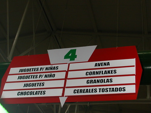 June 10 2010 food sign in La Colonia