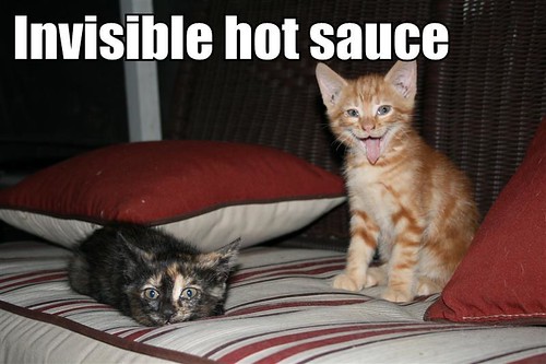 invisible hot sauce