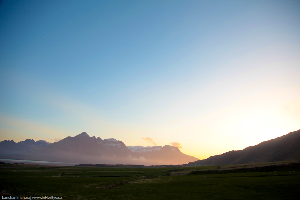 Iceland Day 6 - Berunes Sunset