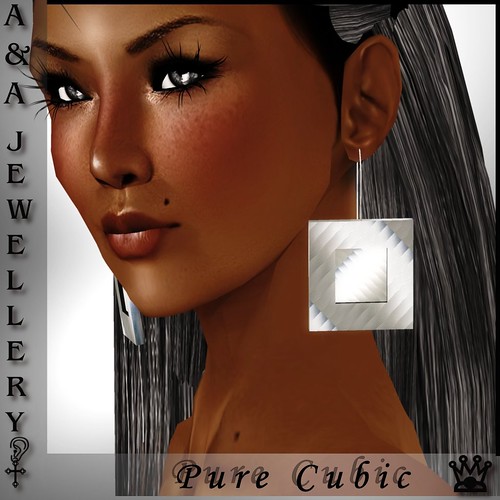 A&Ana Earrings Pure Cubic