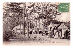 TONKIN - QUANG YEN - Entrée du Camp de l´ Infanterie Coloniale