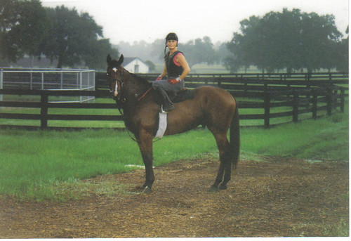 me on Lion Land at Adena Springs South on Hwy. 27, Ocala ~2002