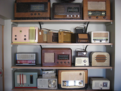 Old radios by Frants