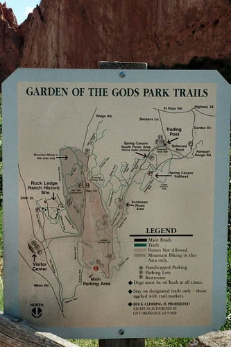 garden of the gods map. Garden of the Gods map. Designated a National Natural Landmark in 1971.