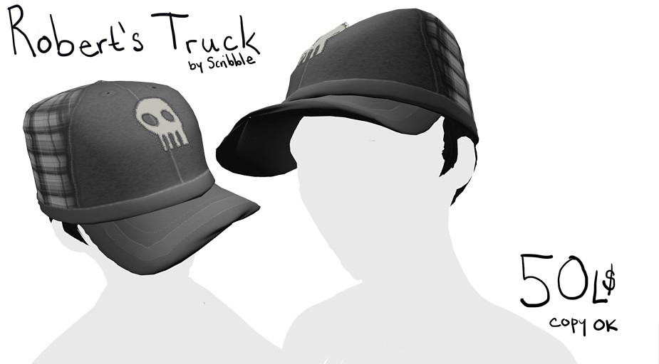 Robert's Truck Hat (Black)