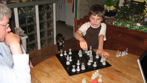first game of chess