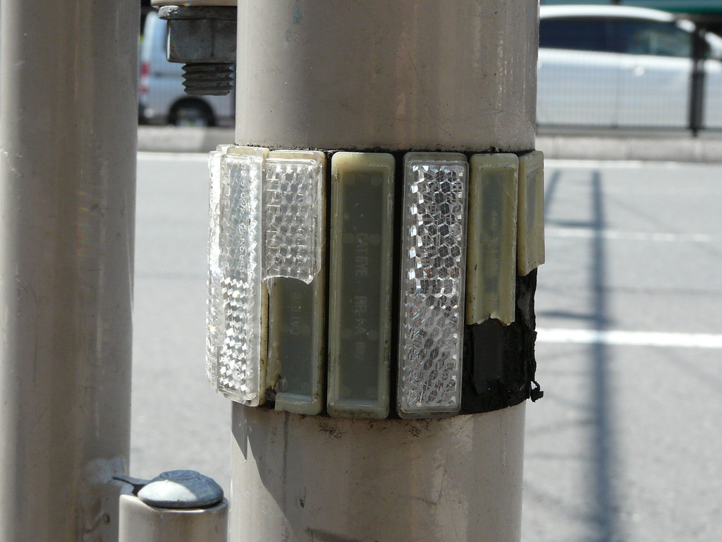 Saftey Reflector at Intersection