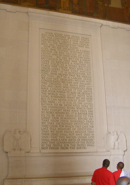 Gettysburg Address at LM