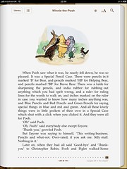 Broken metaphor on the last page of Winnie-the-pooh
