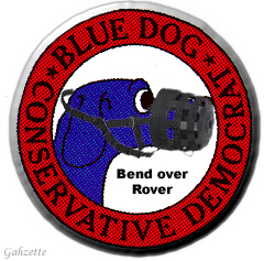 Blue Dog DINO Logo