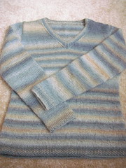 Hand-knit sweater