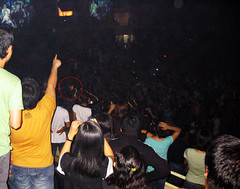 Jon Foreman from the audience in Manila