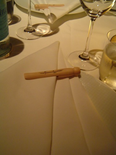 The French Laundry Ambiance