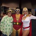 Woozy Winks, Plastic Man and Power Girl at Wizard World 2007 Chicago