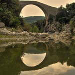 Pont de Llierca, a la Garrotxa el 10/08/07 paisatge Landscape