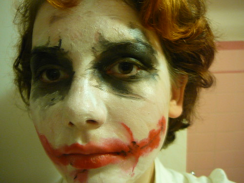 joker face makeup. joker face makeup. makeup for Halloween
