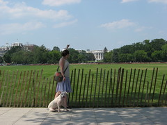 Katie & Linus at the White House