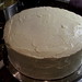 dinah and eli's test cake - one finished tier