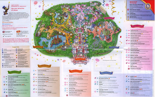 map of disneyland park