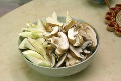 筊白筍和鮮香菇