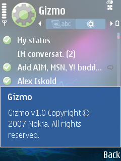 Gizmo Version 1.0