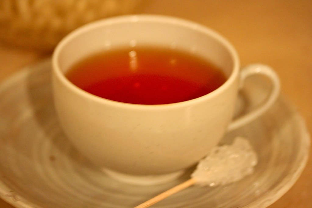 My cup of Takashimaya Rose tea