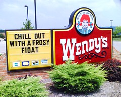 Bad Wendy's Sign
