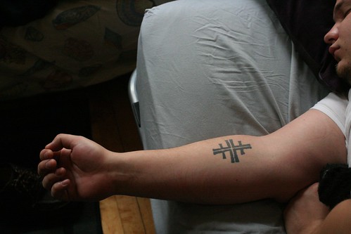 cross tattoos forearm Tattoos Gallery