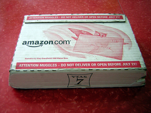 Harry Potter Amazon.com packaging
