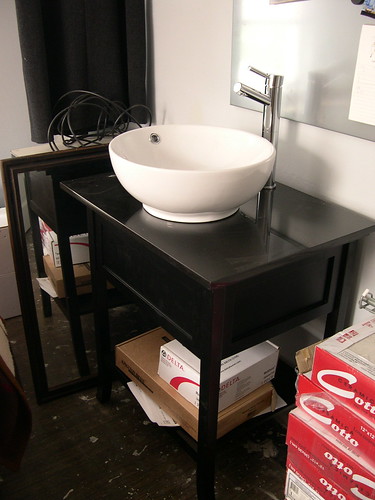 new vanity sink