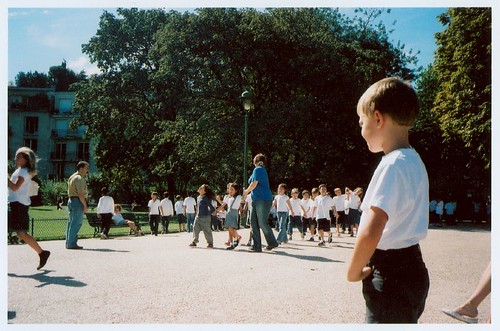 Boy in Parc Monceau