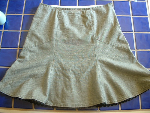 Flounce Skirt Front