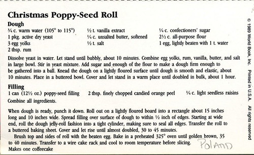 Poppy seed bun recipes