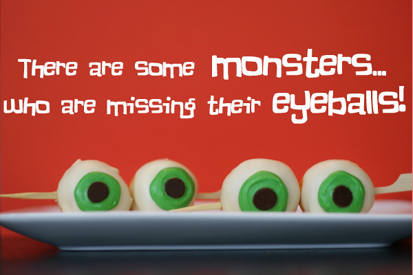 monster eyeballs- missing
