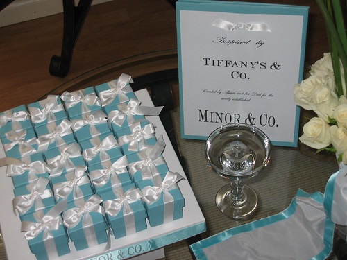 Tiffany blue is trademarked and all of the people that have a Tiffany 