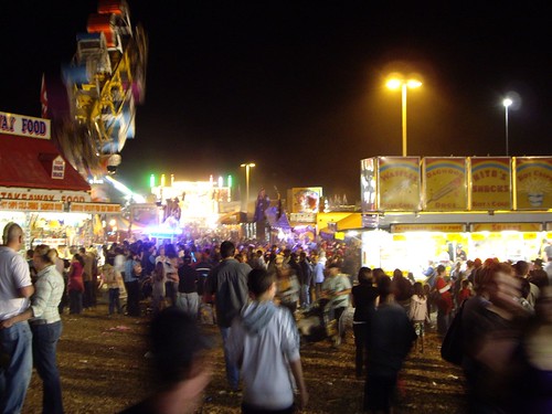 Mount Isa Rodeo - sideshow alley