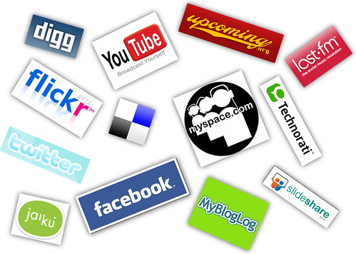 Web 2.0 Logos , Terinea social networks